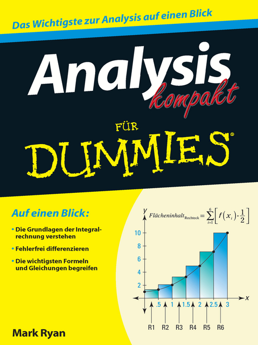 Title details for Analysis kompakt für Dummies by Mark Ryan - Available